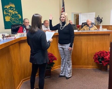 New Council Member Denise Shockley sworn into office